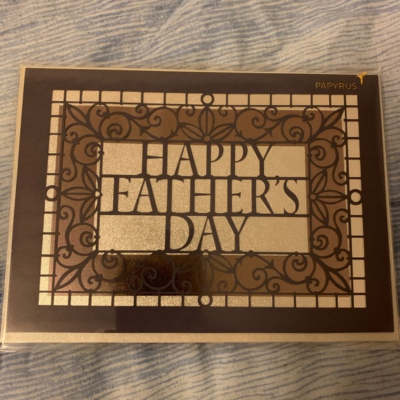 ⚡️5/$30⚡️Papyrus laser cut lettering, FD card - Picture 4 of 7